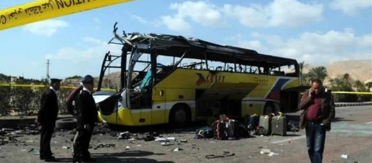 Accidente de autobús en el sur del Sinaí egipcio