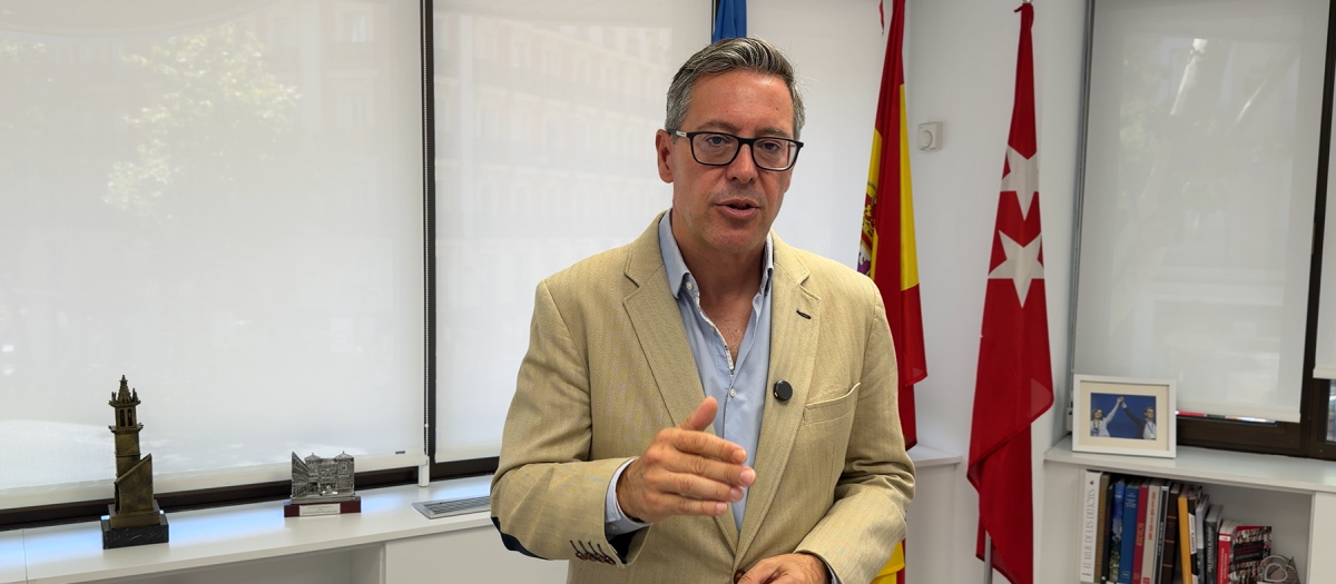 El secretario general del PP de Madrid, Alfonso Serrano