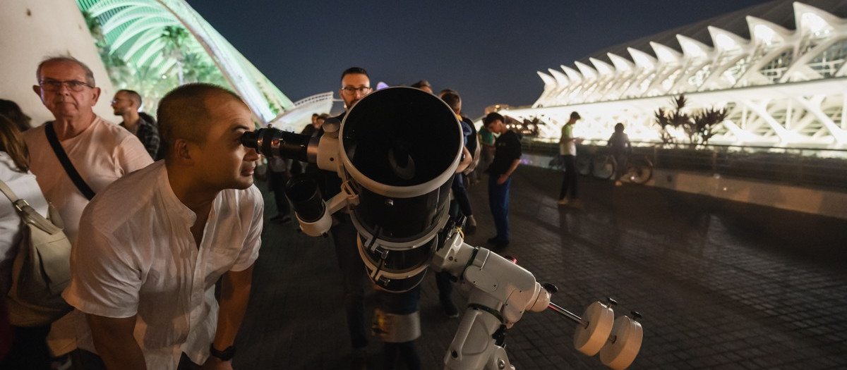 Imagen de archivo de una observación en la Ciudad de las Artes y las Ciencias