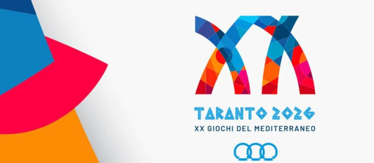 Logo de los Juegos Mediterráneos 2026