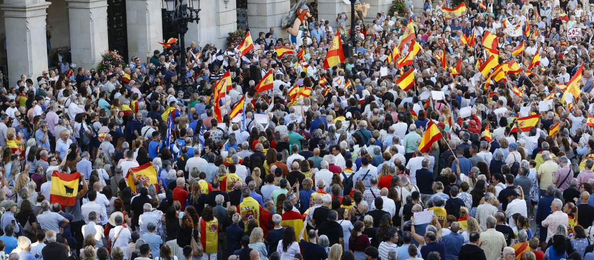 Manifestación por Ceuta en La Coruña