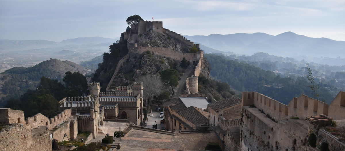 Imagen del Castillo de Játiva
