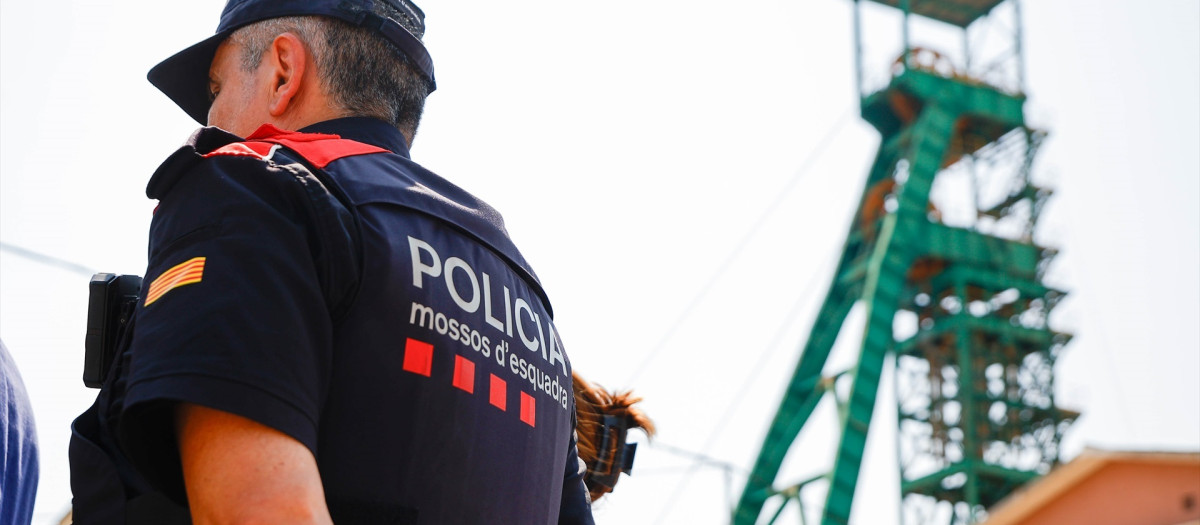 Un agente de los Mossos d'Esquadra, en una imagen de archivo