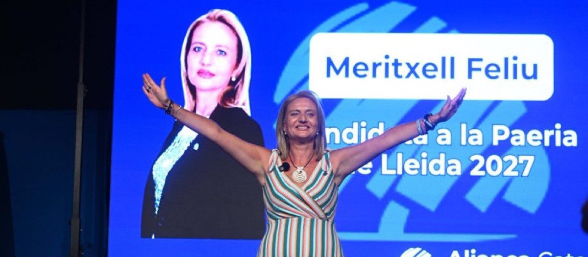 Meritxell Feliu, la candidata de Aliança Catalana para Lérida