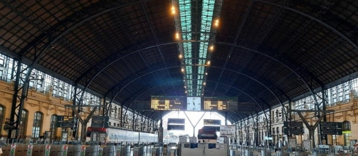 Imagen de archivo de la Estación del Norte de Valencia
