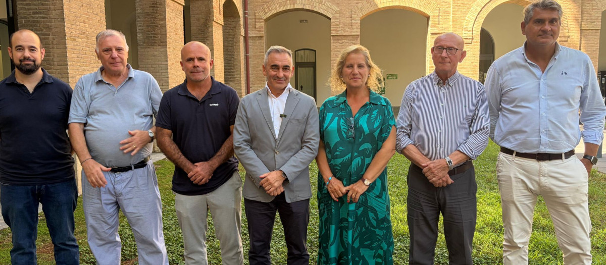 Barrachina con representantes de las principales organizaciones agrarias