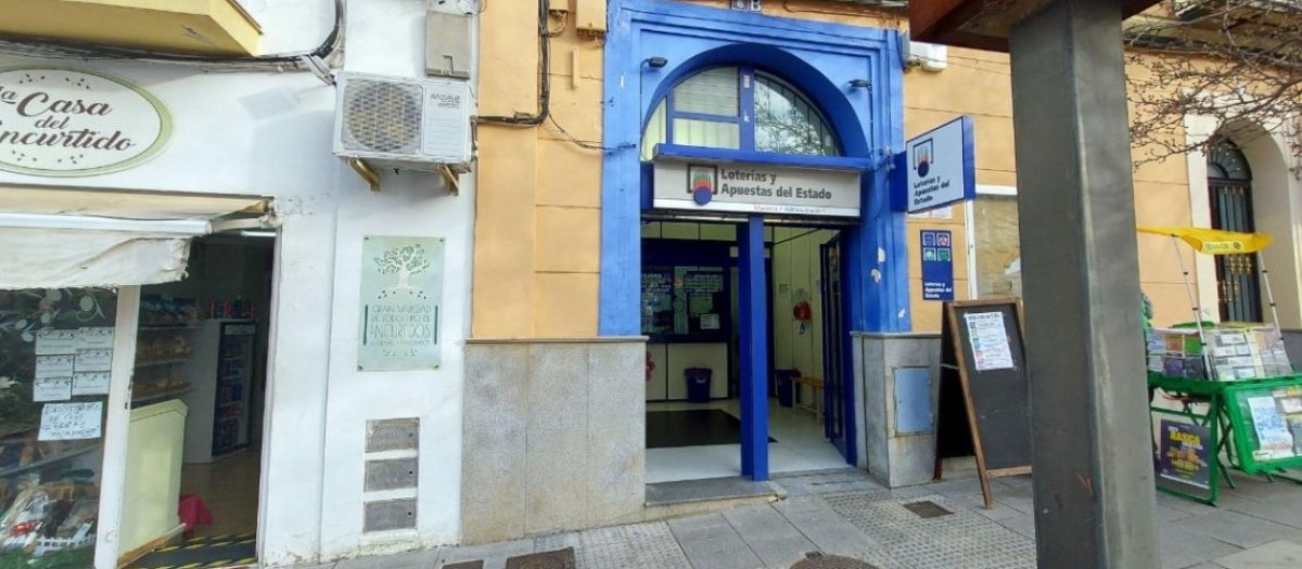 Imagen de una administración de lotería