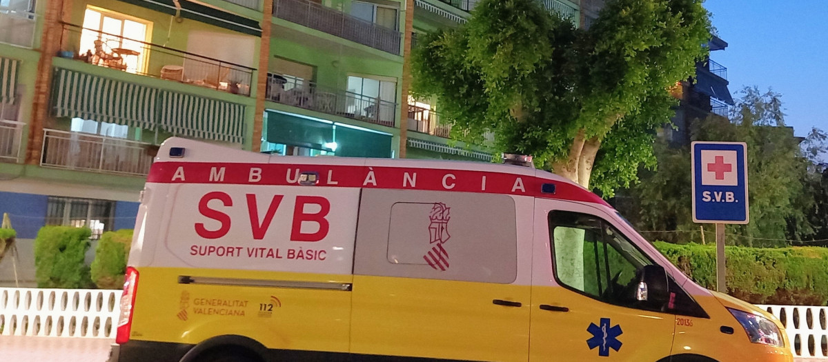 Imagen de archivo de una ambulancia