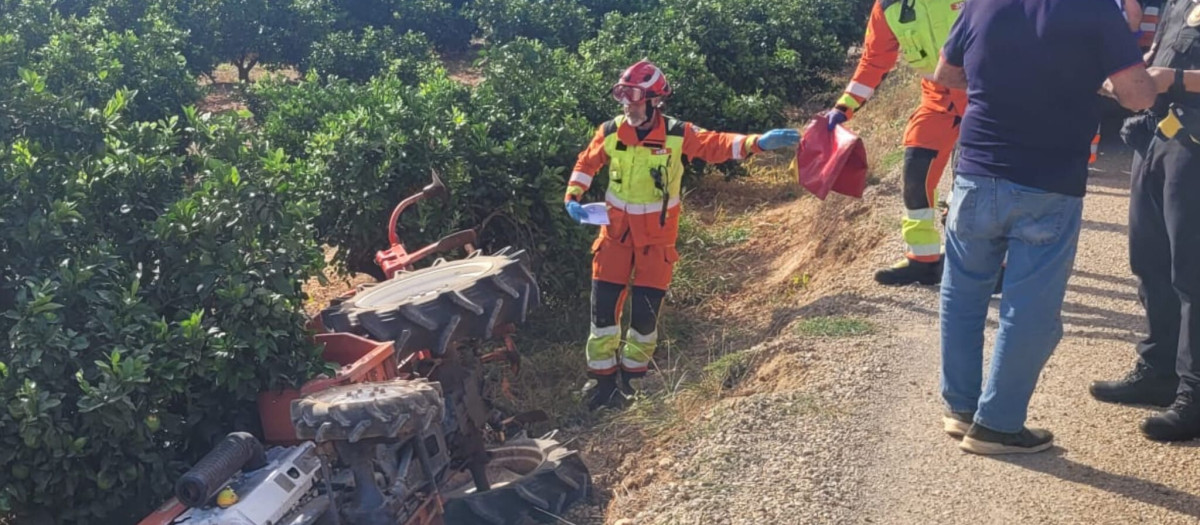 Imagen del accidente