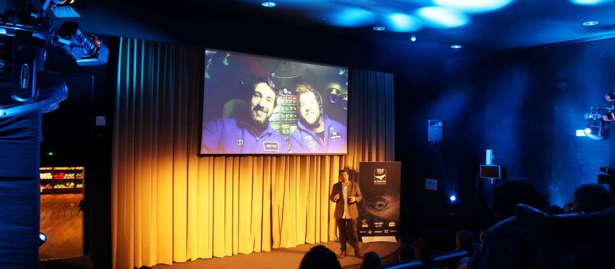 Charla con el explorador Héctor Salvador primer español en bajar al lugar más profundo del planeta