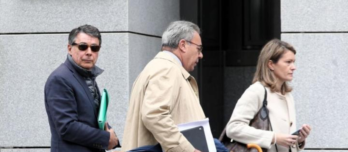 El expresidente de la Comunidad de Madrid Ignacio González en la Audiencia Nacional, en 2019