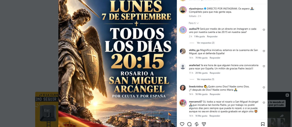 El sacerdote Jesús Silva ha impulsado esta iniciativa