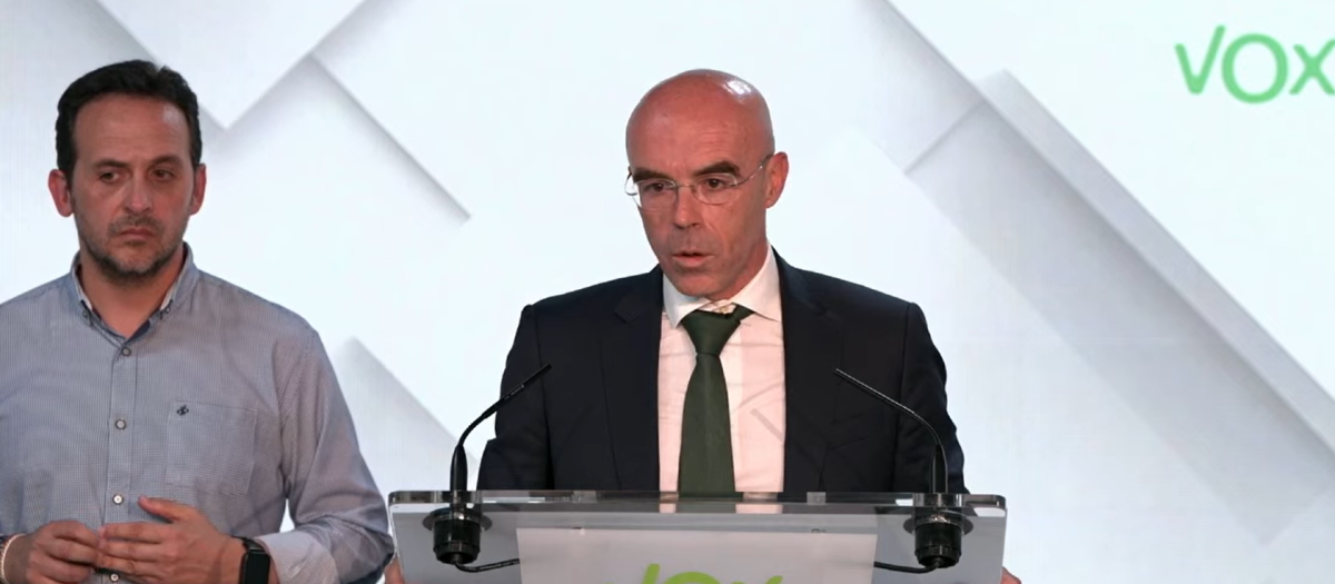 Jorge Buxadé y Juan Sergio Redondo, en Bambú