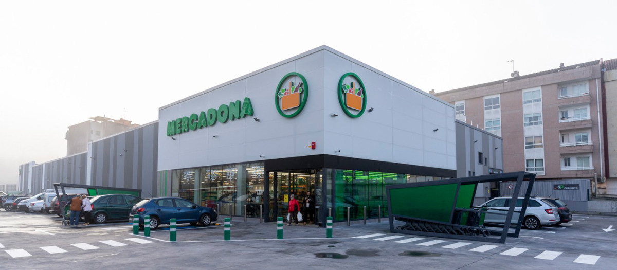 Imagen de un supermercado de Mercadona