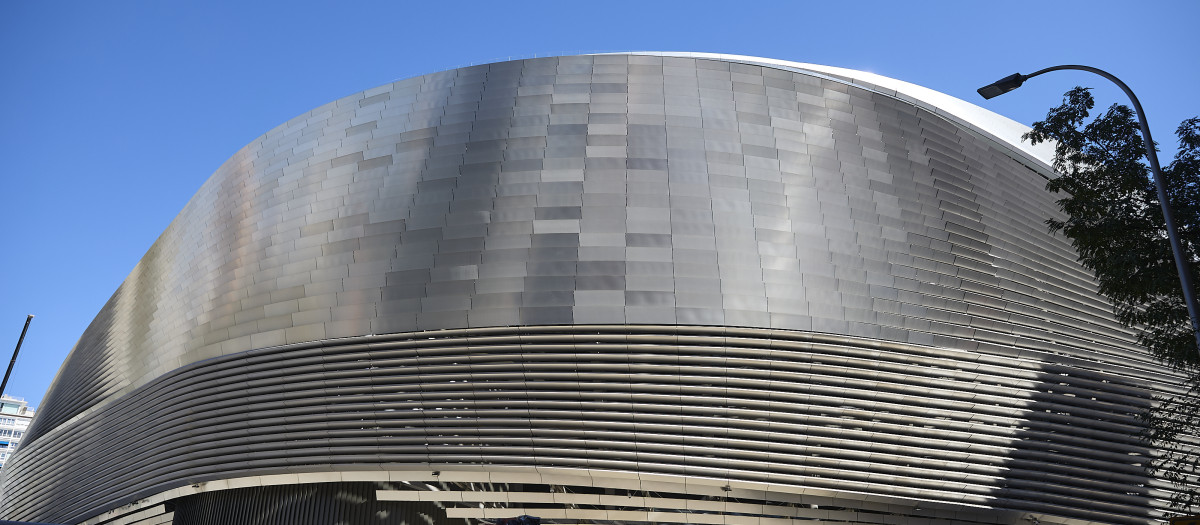 Fachada del Santiago Bernabéu