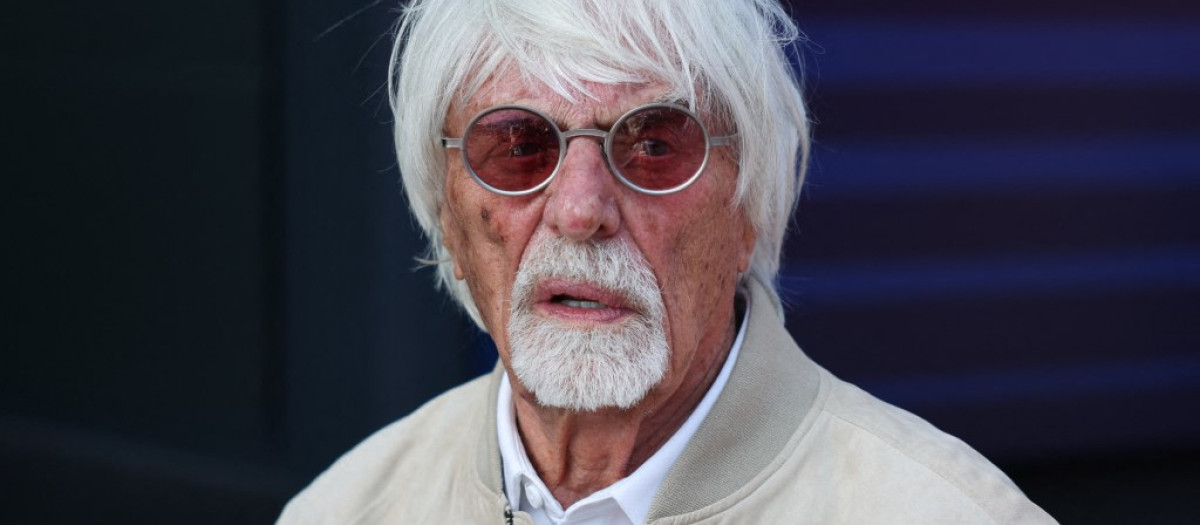 Bernie Ecclestone tras el Gran Premio de Austria de Fórmula 1