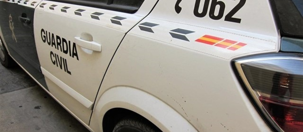 Coche patrulla de la Guardia Civil