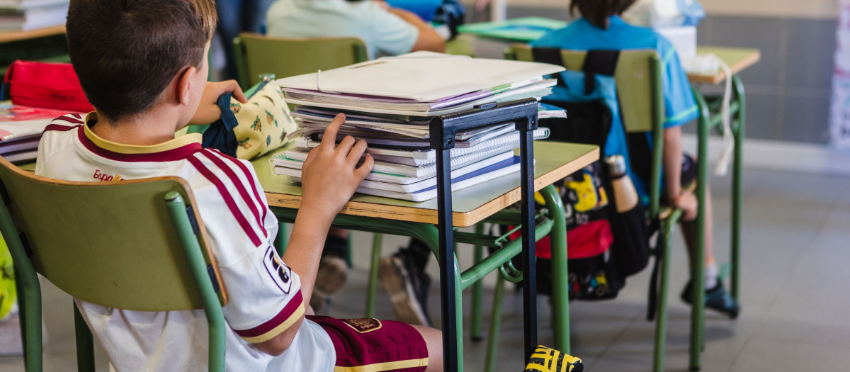 Comienzo del curso escolar en Soria capital, este martes