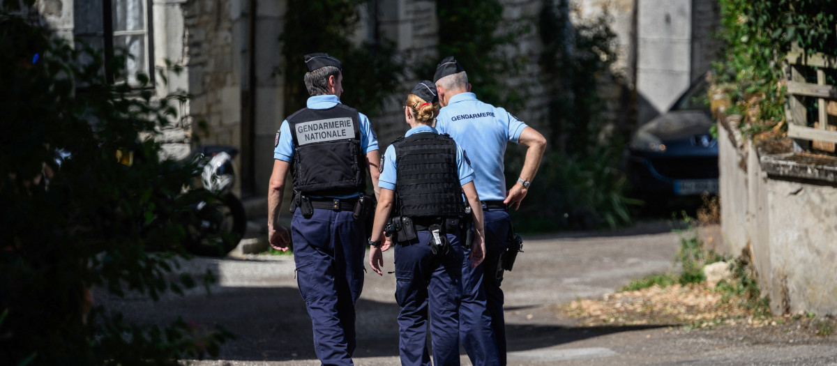 Imagen de archivo de la Gendarmería de Francia