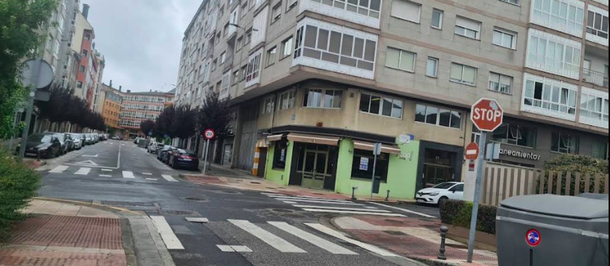 Calle en la que se encuentra el solar donde vivían los okupas