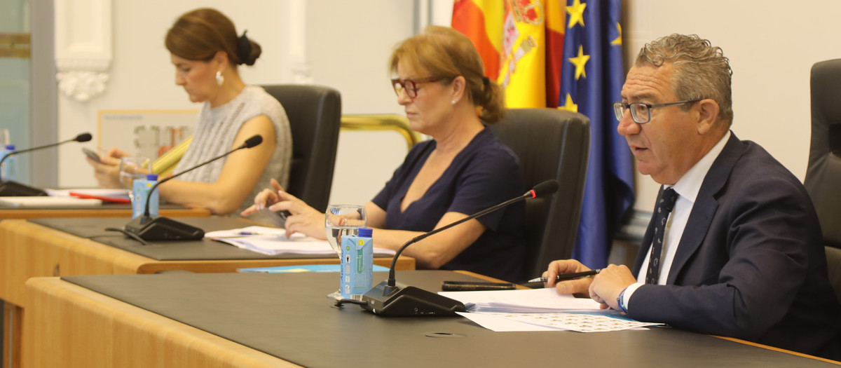 Imagen del pleno de la Diputación de Alicante celebrado este miércoles