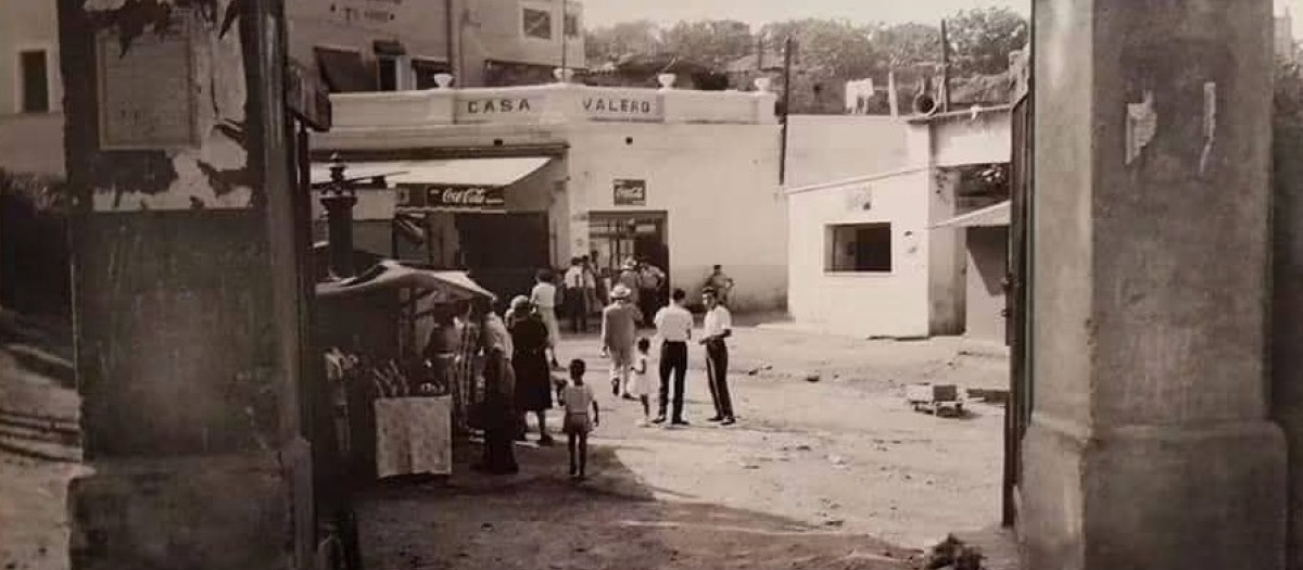 Alrededores de Casa Valero, en una imagen de archivo