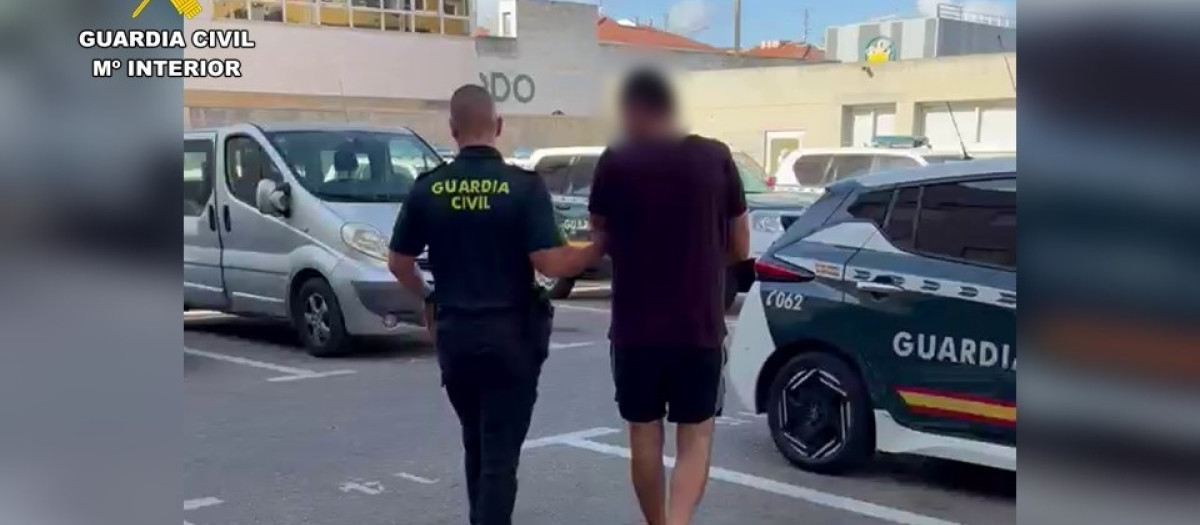 Imagen del detenido