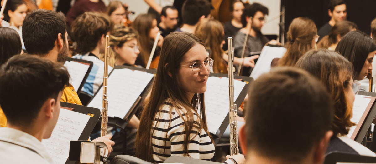 Imagen de una formación musical valenciana