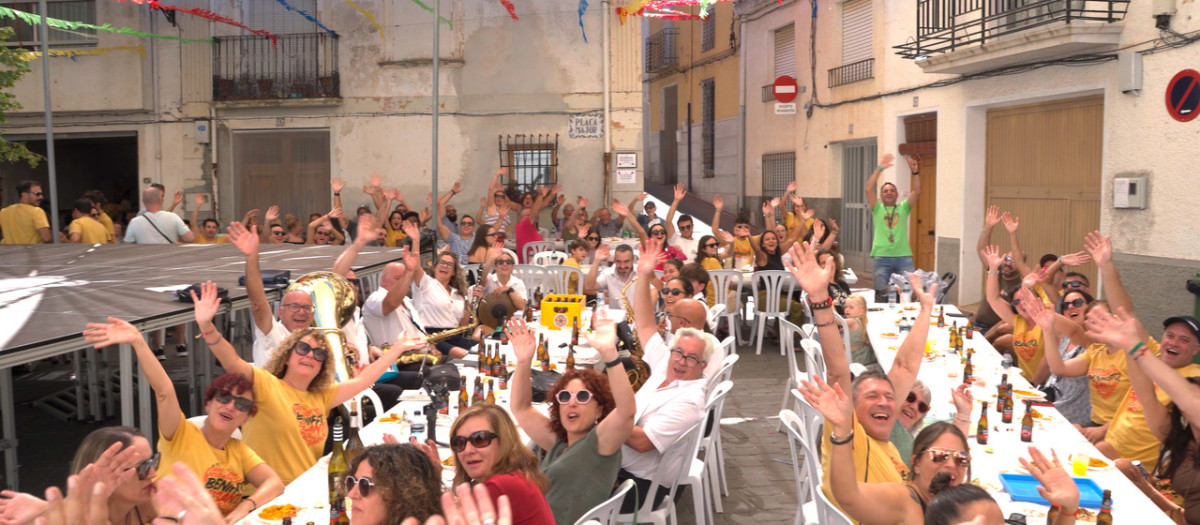 Imagen de las fiestas de Benifato