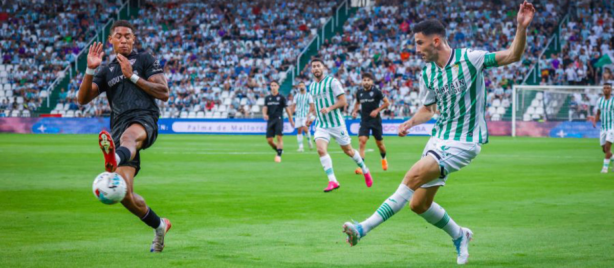 Un lance del Córdoba-Almería del pasado curso 2025-26
