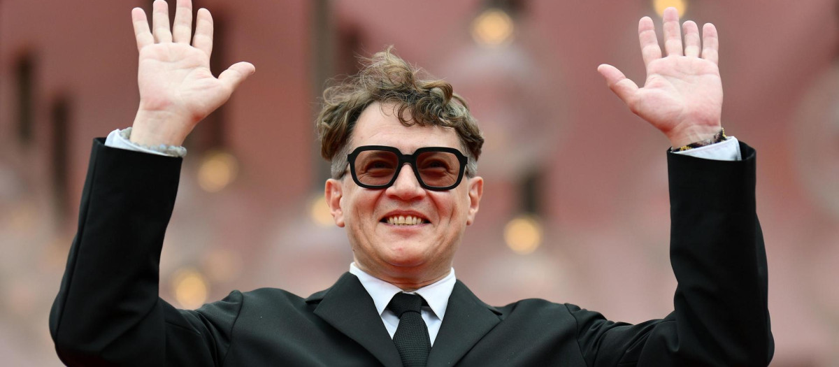 El director Ilya Khrzhanovsky, en el Festival de Venecia