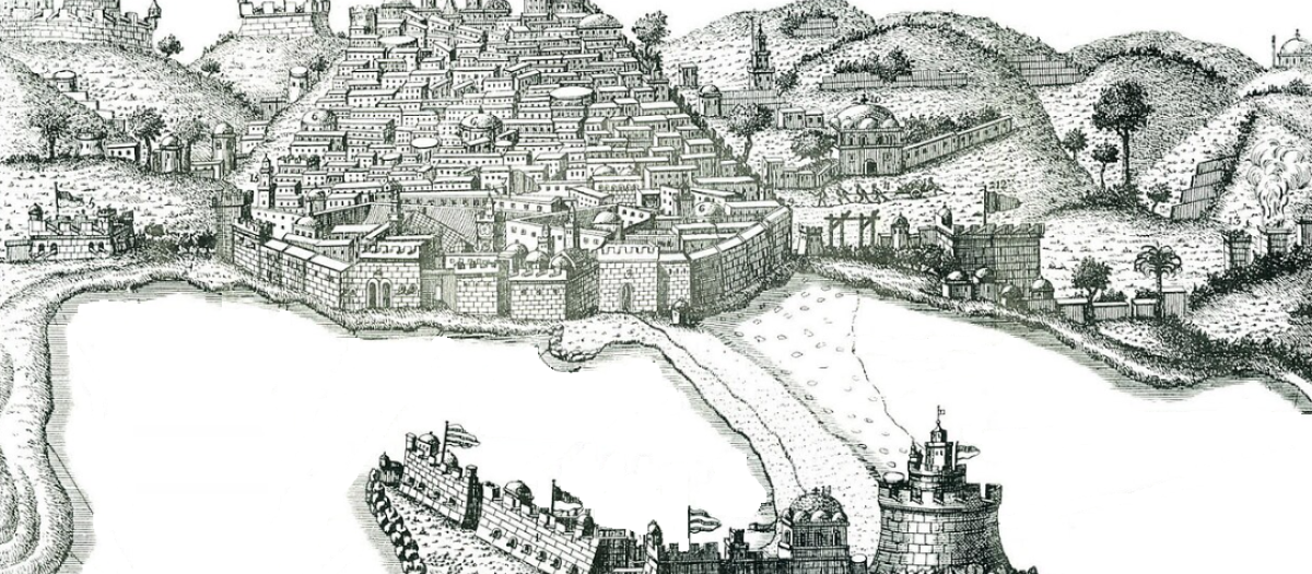 Imagen del peñón de Argel