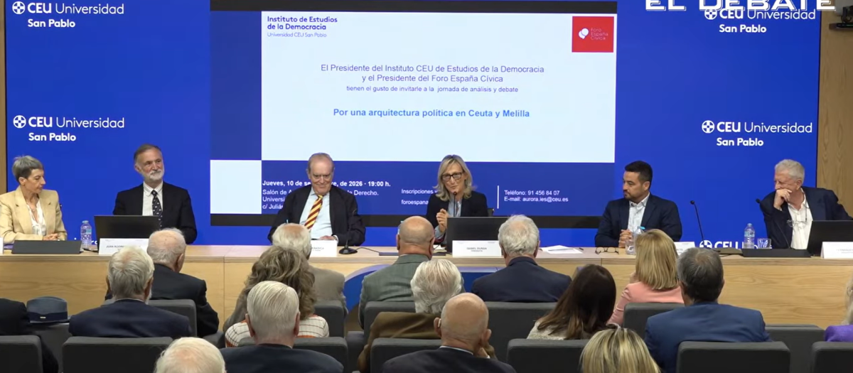 Jornada 'Por una arquitectura política en Ceuta y Melilla