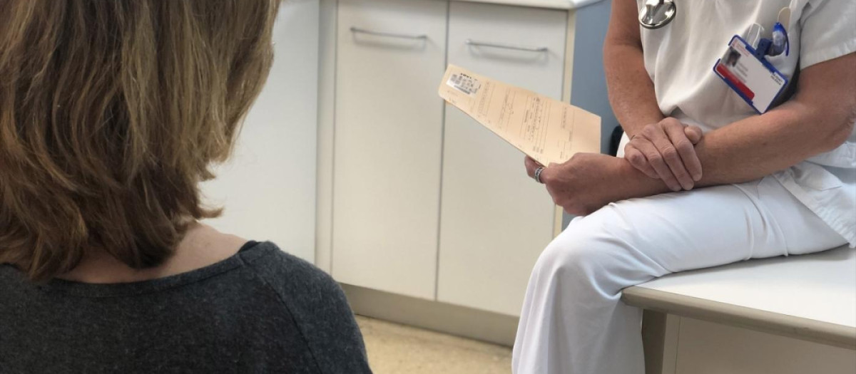 Imagen de archivo de una consulta médica en la Comunidad Valenciana