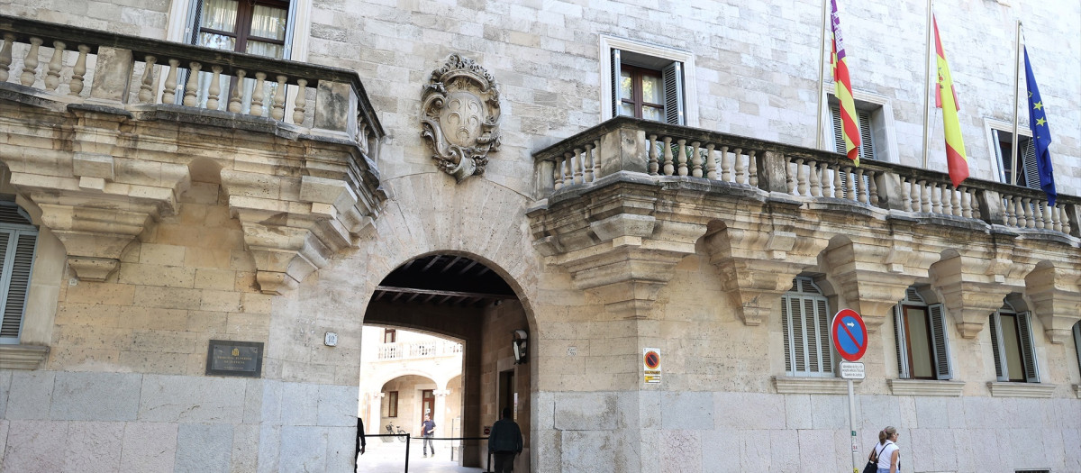 Fachada del Tribunal Superior de Justicia de Baleares