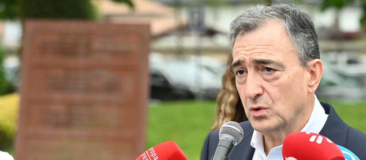 El presidente del PNV, Aitor Esteban