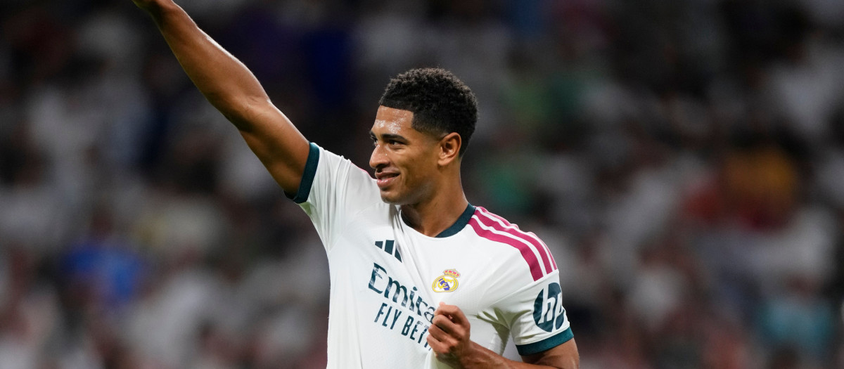 Jude Bellingham, en el Real Madrid - Rayo Vallecano del pasado sábado