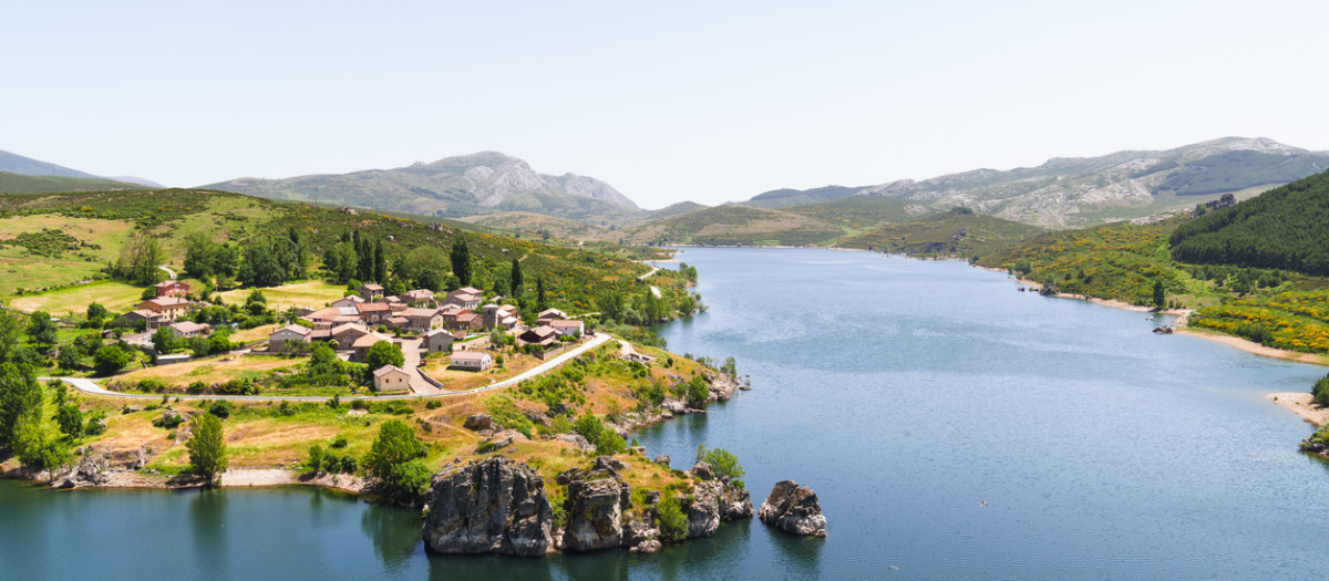 Embalse de Campordondo (Palencia)