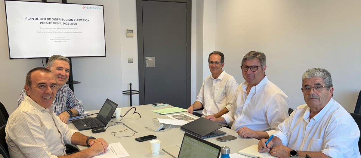Reunión Endesa Ayuntamiento Puente Genil