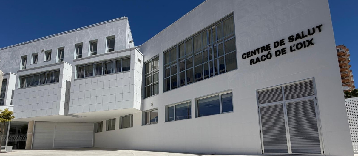 Imagen del centro de salud de Benidorm