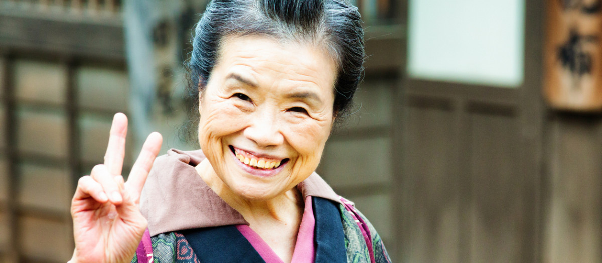 Anciana japonesa