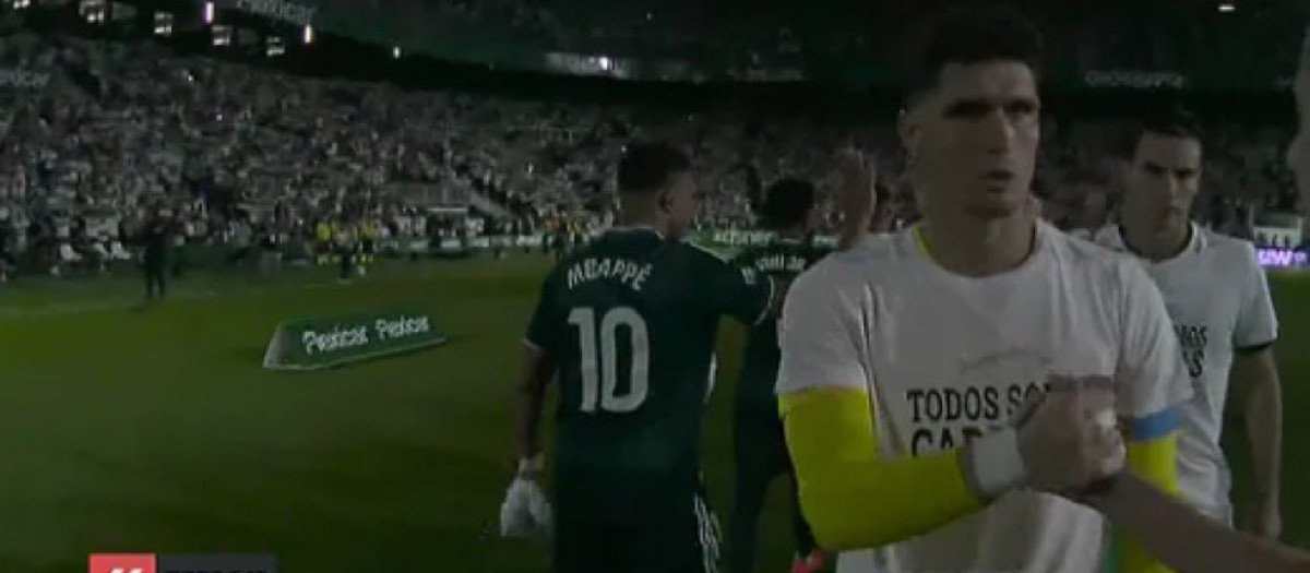 Mbappé y Vinicius, sin la camiseta de apoyo a Ceuta