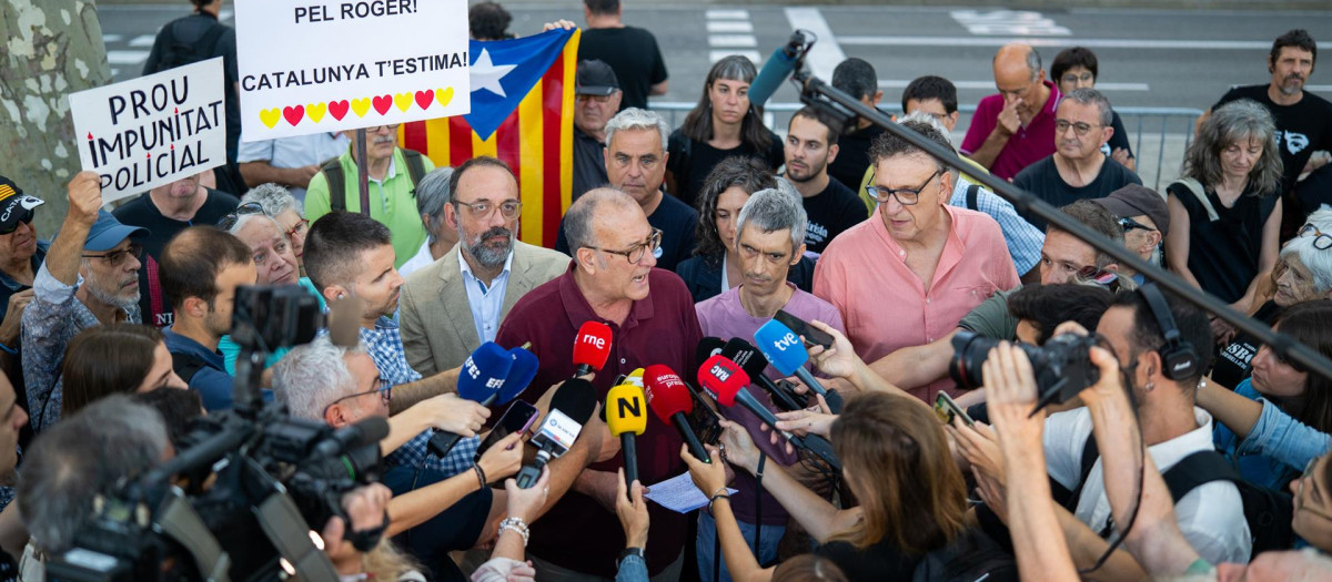 El presidente de Òmnium Cultural, Xavier Antich