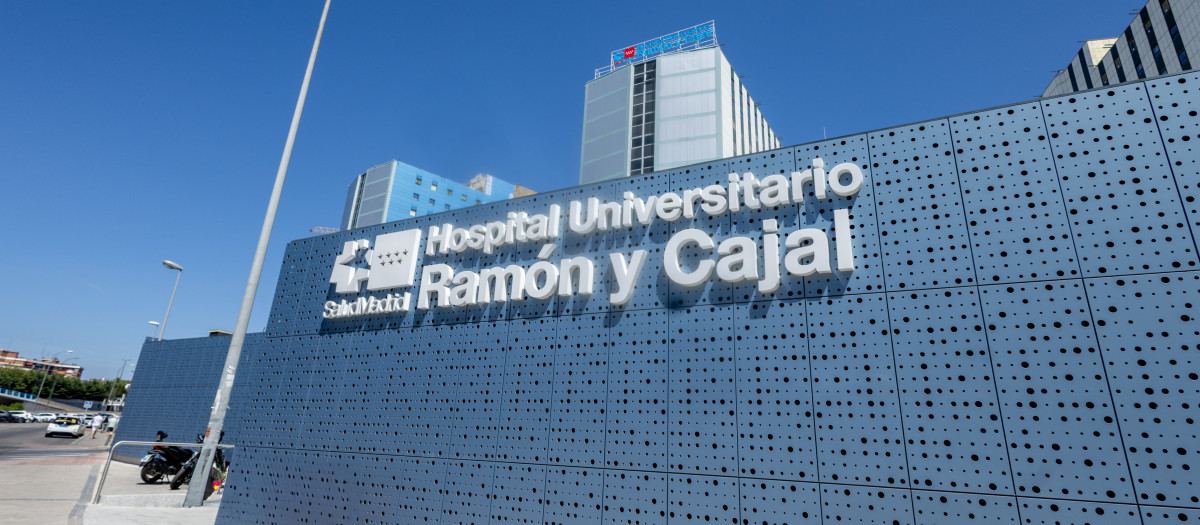 Fachada del Hospital Universitario Ramón y Cajal