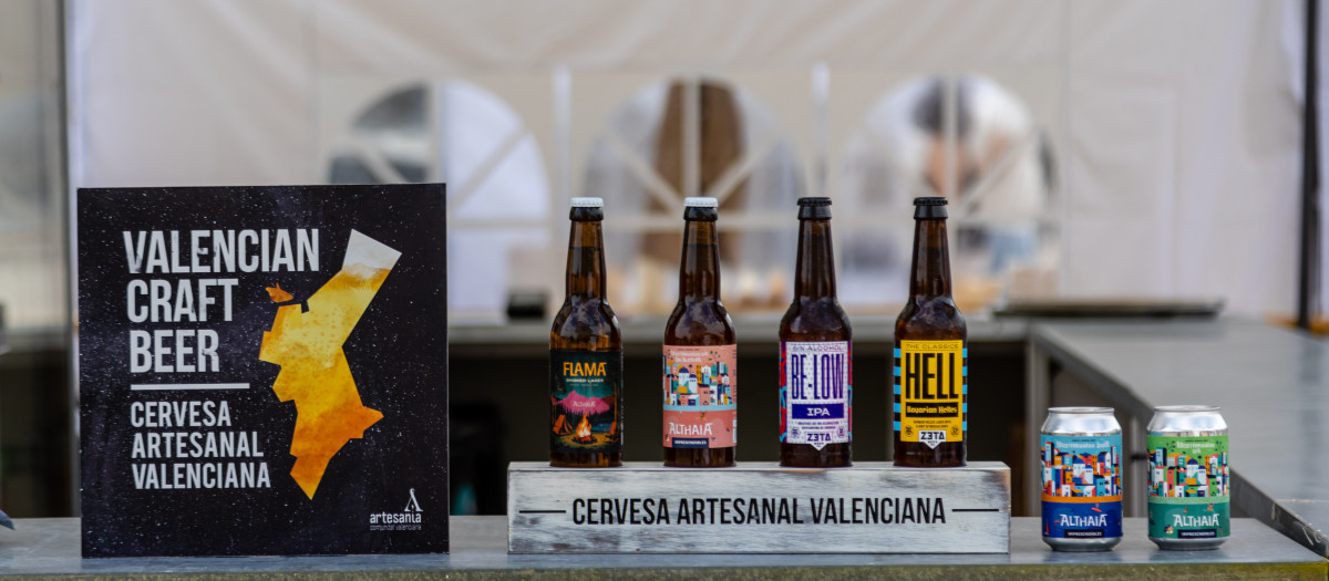 Imagen de las cervezas artesanas valencianas