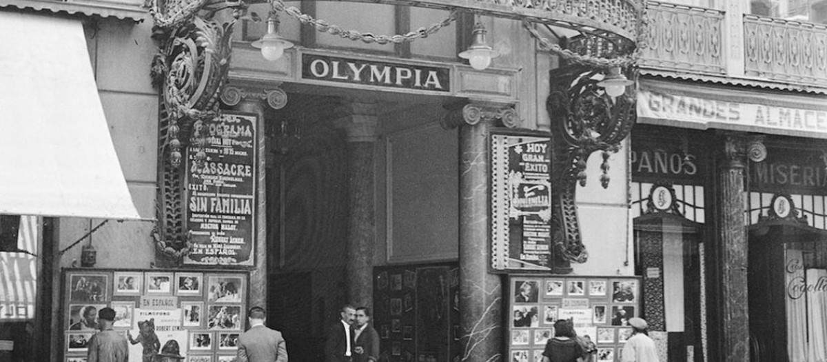 Imagen histórica del teatro