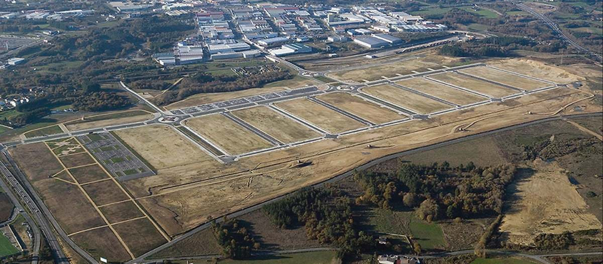 Parque empresarial de As Gándaras en Lugo