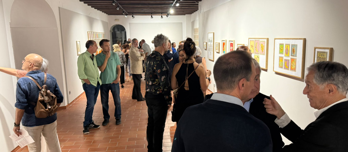 Inauguración de la exposición 'La escritura dibujada'
