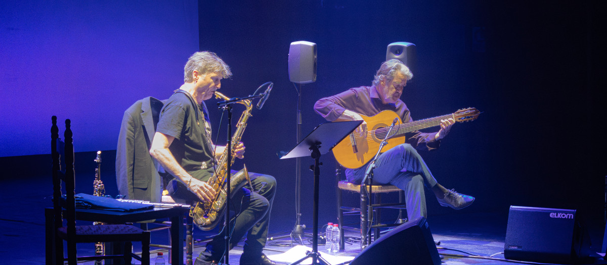 Tim Ries y Rafael Riqueni