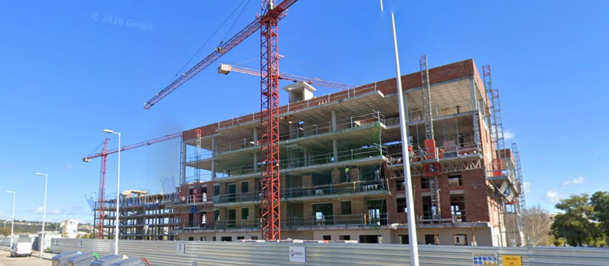 Edificio en construcción en Córdoba